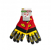 перчатки dde shock-protect  кожа /спандекс,  размер  m, купить metabo, купить husqvarna, купить bosch, купить makita, купить hitachi, купить hikoki, купить oregon, купить stihl