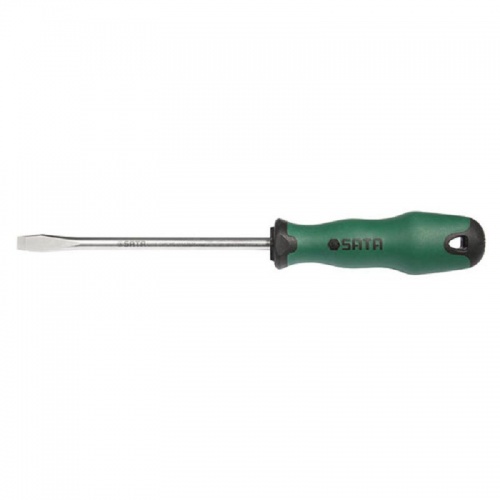 отвертка cr-mo с обрезиненной ручкой  шлицевая 8х1, купить metabo, купить husqvarna, купить bosch, купить makita, купить hitachi, купить hikoki, купить oregon, купить stihl