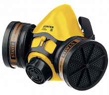 stayer  hf-6000, два фильтра a1 в комплекте, респиратор противогазовый, professional (11175), купить metabo, купить husqvarna, купить bosch, купить makita, купить hitachi, купить hikoki, купить oregon, купить stihl