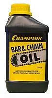 масло для смазки цепи и шины champion  (1л), купить metabo, купить husqvarna, купить bosch, купить makita, купить hitachi, купить hikoki, купить oregon, купить stihl