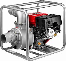 мотопомпа бензиновая зубр збмп-1600, 1600 л/мин (96 м3/ч), патрубки 100 мм, напор 28 м, всасывание , купить metabo, купить husqvarna, купить bosch, купить makita, купить hitachi, купить hikoki, купить oregon, купить stihl