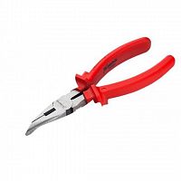 длинногубцы econom, 200 мм, изогнутые шлифованные, пластмассовые рукоятки// matrix, купить metabo, купить husqvarna, купить bosch, купить makita, купить hitachi, купить hikoki, купить oregon, купить stihl