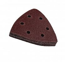 насадка для мфи шлиф.листы, дельта, velcro, 6 отверстий 93 мм, p 80, 10 шт., купить metabo, купить husqvarna, купить bosch, купить makita, купить hitachi, купить hikoki, купить oregon, купить stihl