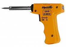 паяльник-пистолет с регулировкой мощности 25-80 вт, 220 в// sparta, купить metabo, купить husqvarna, купить bosch, купить makita, купить hitachi, купить hikoki, купить oregon, купить stihl