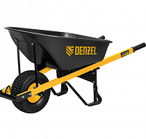 тачка строительная, усиленная, объем 140 л, 230 кг, колесо 15х6.00-6// denzel, купить metabo, купить husqvarna, купить bosch, купить makita, купить hitachi, купить hikoki, купить oregon, купить stihl