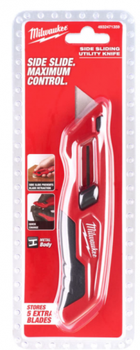 Нож MILWAUKEE м/ф выдвижной — купить в интернет-магазине amurinstrument.ru с доставкой по Благовещенску | Каталог с характеристиками и ценами нож milwaukee м/ф выдвижной, купить metabo, купить husqvarna, купить bosch, купить makita, купить hitachi, купить hikoki, купить oregon, купить stihl