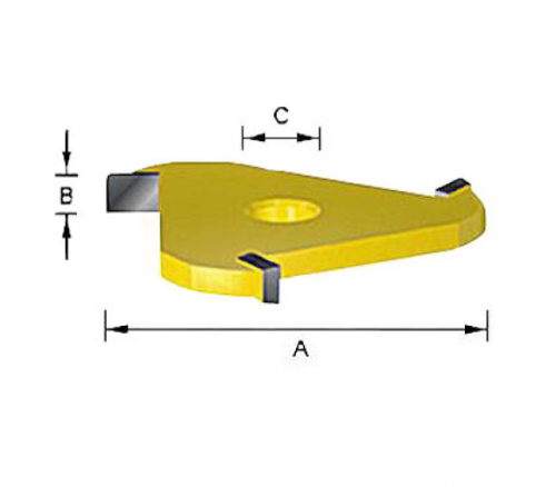 фреза пазовая плоская (d47.6/h6) makita d-12083, купить metabo, купить husqvarna, купить bosch, купить makita, купить hitachi, купить hikoki, купить oregon, купить stihl