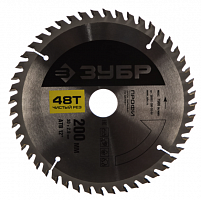 зубр чистый рез 200х30мм 48т, диск пильный по дереву, купить metabo, купить husqvarna, купить bosch, купить makita, купить hitachi, купить hikoki, купить oregon, купить stihl