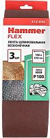 лента шлиф. 100 х 610 р 100 по 3 шт.  hammer flex se 212-034 цена за упаковку 3шт., купить metabo, купить husqvarna, купить bosch, купить makita, купить hitachi, купить hikoki, купить oregon, купить stihl