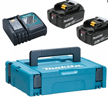 набор makita psk mkp1rg182 (bl1860bx2шт., dc18rc, кейс makpac тип 1), купить metabo, купить husqvarna, купить bosch, купить makita, купить hitachi, купить hikoki, купить oregon, купить stihl