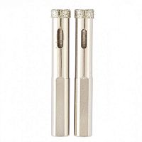 сверло алмазное по керамограниту, 16 х 67 мм, 3-гранный хвостовик// matrix, купить metabo, купить husqvarna, купить bosch, купить makita, купить hitachi, купить hikoki, купить oregon, купить stihl