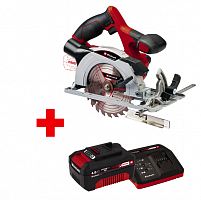 набор einhell: пила циркулярная аккум. pxc te-cs 18/165-1 li + 1 акк. pxc 4ач 18в + зу 3а, купить metabo, купить husqvarna, купить bosch, купить makita, купить hitachi, купить hikoki, купить oregon, купить stihl