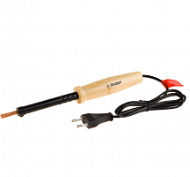 зубр  60 вт, клин, электропаяльник с деревянной рукояткой (55405-60), купить metabo, купить husqvarna, купить bosch, купить makita, купить hitachi, купить hikoki, купить oregon, купить stihl