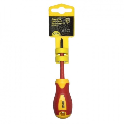 отвертка крестовая pz1x80 мм диэлектрическая до 1000v berger bg1059, купить metabo, купить husqvarna, купить bosch, купить makita, купить hitachi, купить hikoki, купить oregon, купить stihl