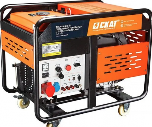Генератор дизельный SKAT УГД-11500EТ — купить в интернет-магазине amurinstrument.ru с доставкой по Благовещенску | Каталог с характеристиками и ценами генератор дизельный skat угд-11500eт, купить metabo, купить husqvarna, купить bosch, купить makita, купить hitachi, купить hikoki, купить oregon, купить stihl