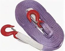 ремень буксировочный  4т (sf 2), (l= 5,0 м) 50 мм в 1 слой с двумя крюками din 2.0т, купить metabo, купить husqvarna, купить bosch, купить makita, купить hitachi, купить hikoki, купить oregon, купить stihl