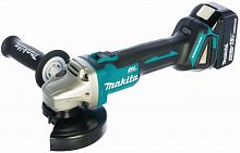 аккумуляторная угловая шлифмашина makita dga504rme (18 в, 125мм, 2акк.li-ion 4ач, 2.3кг, кейс), купить metabo, купить husqvarna, купить bosch, купить makita, купить hitachi, купить hikoki, купить oregon, купить stihl