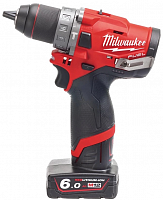 аккумуляторная дрель-шуруповерт milwaukee m12 fpd-602x fuel (li-ion6aч), купить metabo, купить husqvarna, купить bosch, купить makita, купить hitachi, купить hikoki, купить oregon, купить stihl