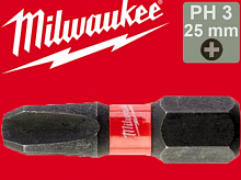 насадка milwaukee shockwave ph3 25мм (2шт), купить metabo, купить husqvarna, купить bosch, купить makita, купить hitachi, купить hikoki, купить oregon, купить stihl