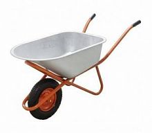 тачка строительная 1-кол оранж. 100 л 200кг "техпром" wb5009м1/10, купить metabo, купить husqvarna, купить bosch, купить makita, купить hitachi, купить hikoki, купить oregon, купить stihl