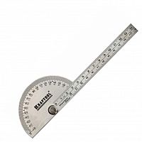 транспортир kraftool с линейкой из нержавеющей стали, 200мм, купить metabo, купить husqvarna, купить bosch, купить makita, купить hitachi, купить hikoki, купить oregon, купить stihl