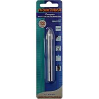 сверло по стеклу практика  ."мастер" 12 х 100 мм (1шт.) блистер, купить metabo, купить husqvarna, купить bosch, купить makita, купить hitachi, купить hikoki, купить oregon, купить stihl