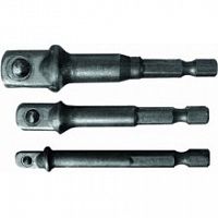 адапторы под головки с хвостовика sds+ , набор 3шт, купить metabo, купить husqvarna, купить bosch, купить makita, купить hitachi, купить hikoki, купить oregon, купить stihl