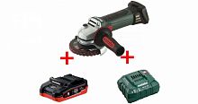 аккумуляторная угловая шлифмашина metabo w18ltx 125 + 3.5 ач lihd + зу asc 30-36, купить metabo, купить husqvarna, купить bosch, купить makita, купить hitachi, купить hikoki, купить oregon, купить stihl