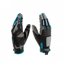 перчатки универсальные, усиленные, с защитными накладками, deluxe, размер xl (10)// gross, купить metabo, купить husqvarna, купить bosch, купить makita, купить hitachi, купить hikoki, купить oregon, купить stihl