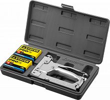 степлер "pro 53" для скоб тип 53 (4-14 мм), в кейсе, stayer professional, купить metabo, купить husqvarna, купить bosch, купить makita, купить hitachi, купить hikoki, купить oregon, купить stihl